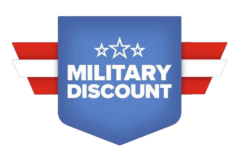 military discount logo